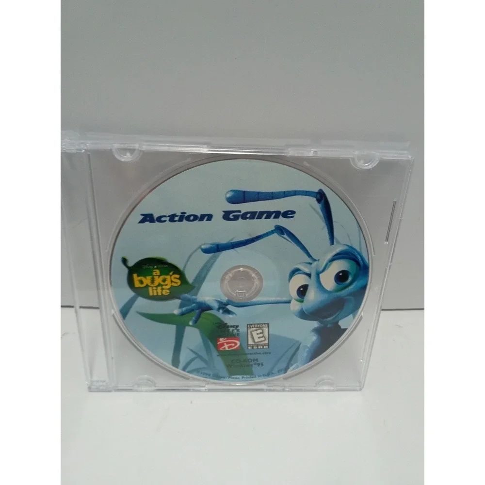 PC CD ROM A Bug's Life Action Game‎ Disney Pixar